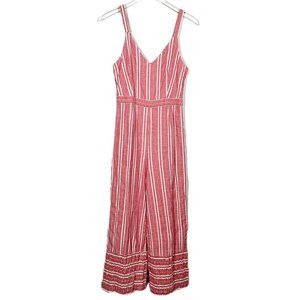 ett:twa by Anthropologie | Striped Robin Cropped Wide Leg Jumpsuit